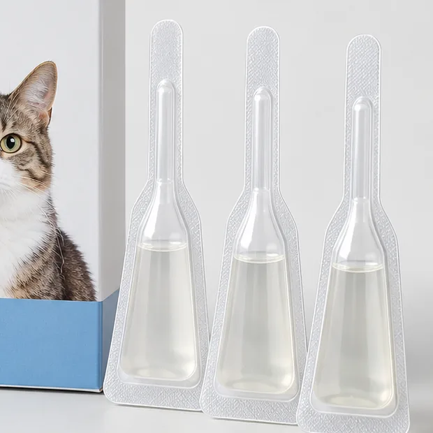 Pipeta antipulgas para gato